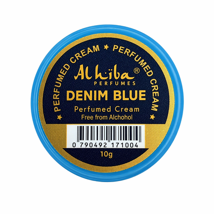 Alhiba Denim Blue Perfume Body Cream 10g