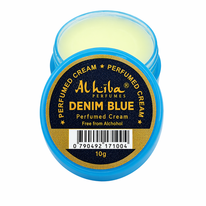 Alhiba Perfume Body Cream Denim Blue (10gm)