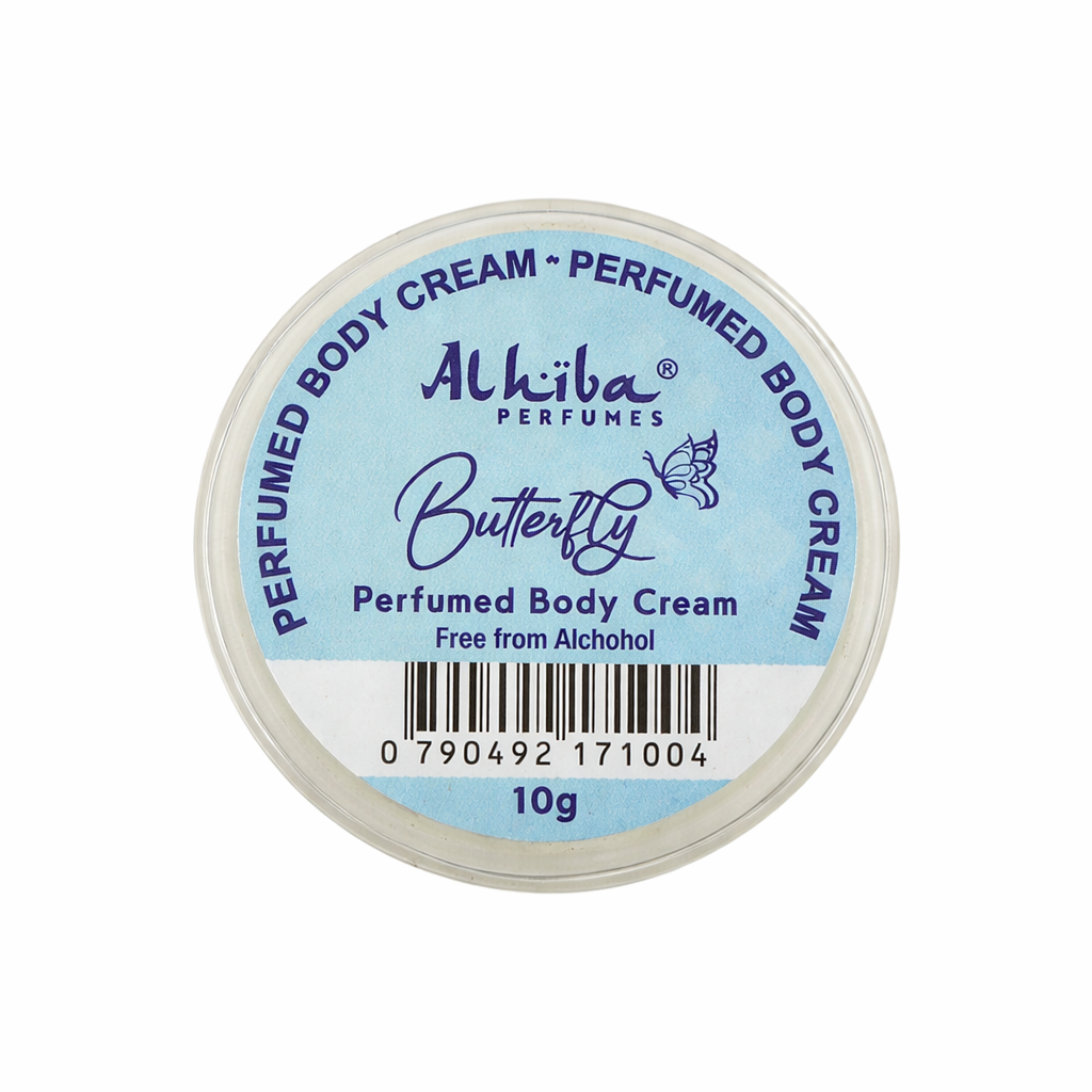 Alhiba Butterfly Perfume Body Cream 10g