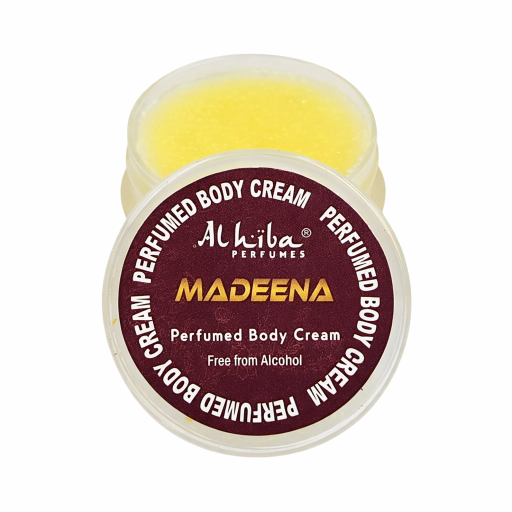 Body Cream Perfume Alhiba Madeena 10gm