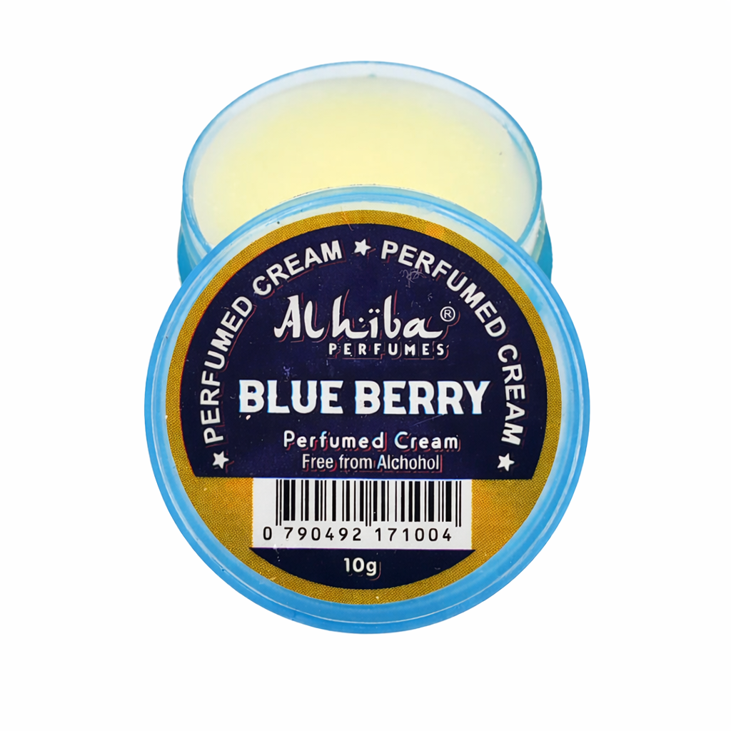 Perfume Body Cream Blue Berry Alhiba 10g