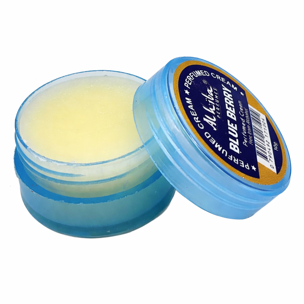 Perfume Body Cream Blue Berry Alhiba 10g