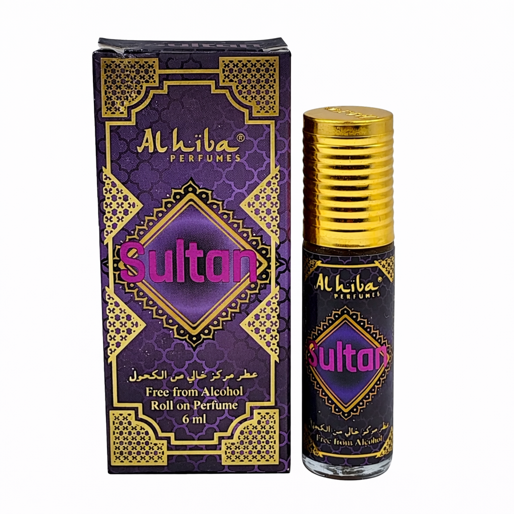 Alhiba Roll On Perfume Sultan (6ml)(Pack of 1)