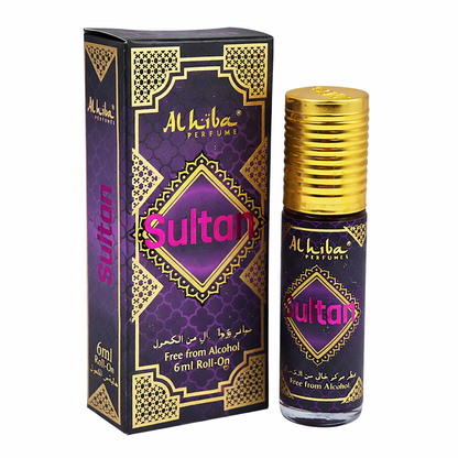 Alhiba Roll On Perfume Sultan (6ml)(Pack of 1)