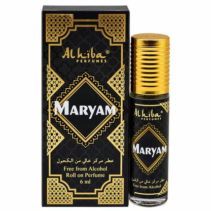 Alhiba Maryam Roll On Perfume 6ml Pack of 2