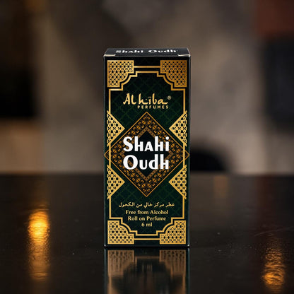 Alhiba Roll On Perfume Shahi Oudh (6ml)(Pack of 1)