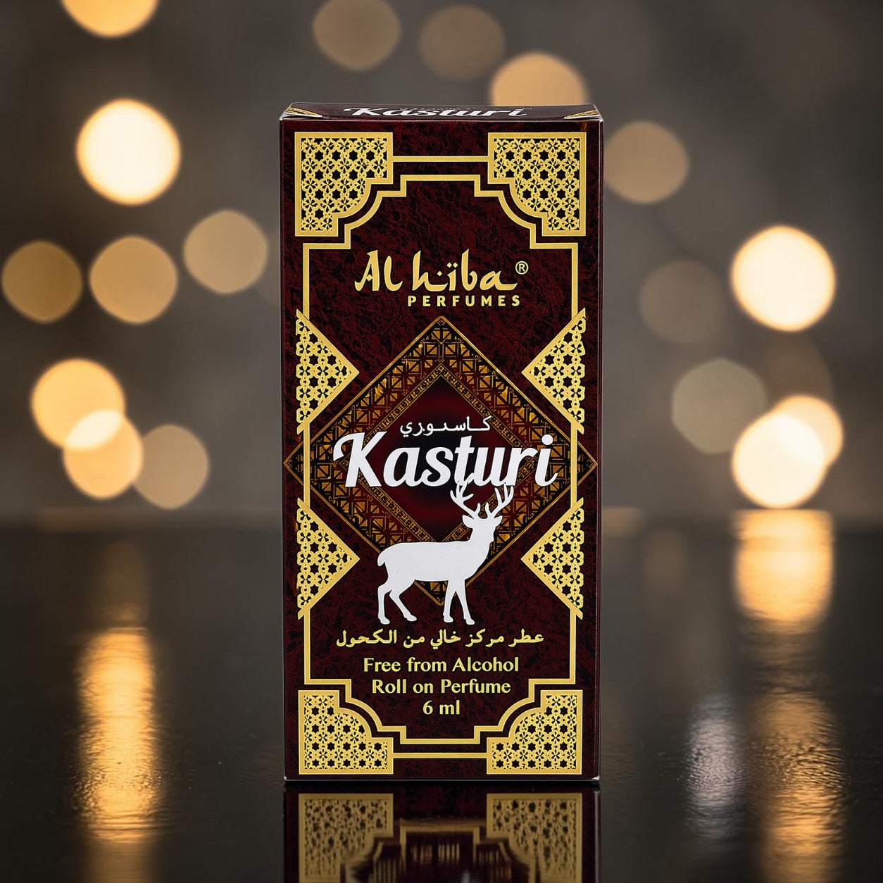 Alhiba Roll On Perfume Kasturi (6ml)(Pack of 1)