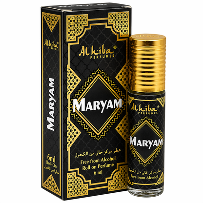 Alhiba Maryam Roll On Perfume 6ml Pack of 2
