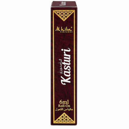 Alhiba Roll On Perfume Kasturi (6ml)(Pack of 2)
