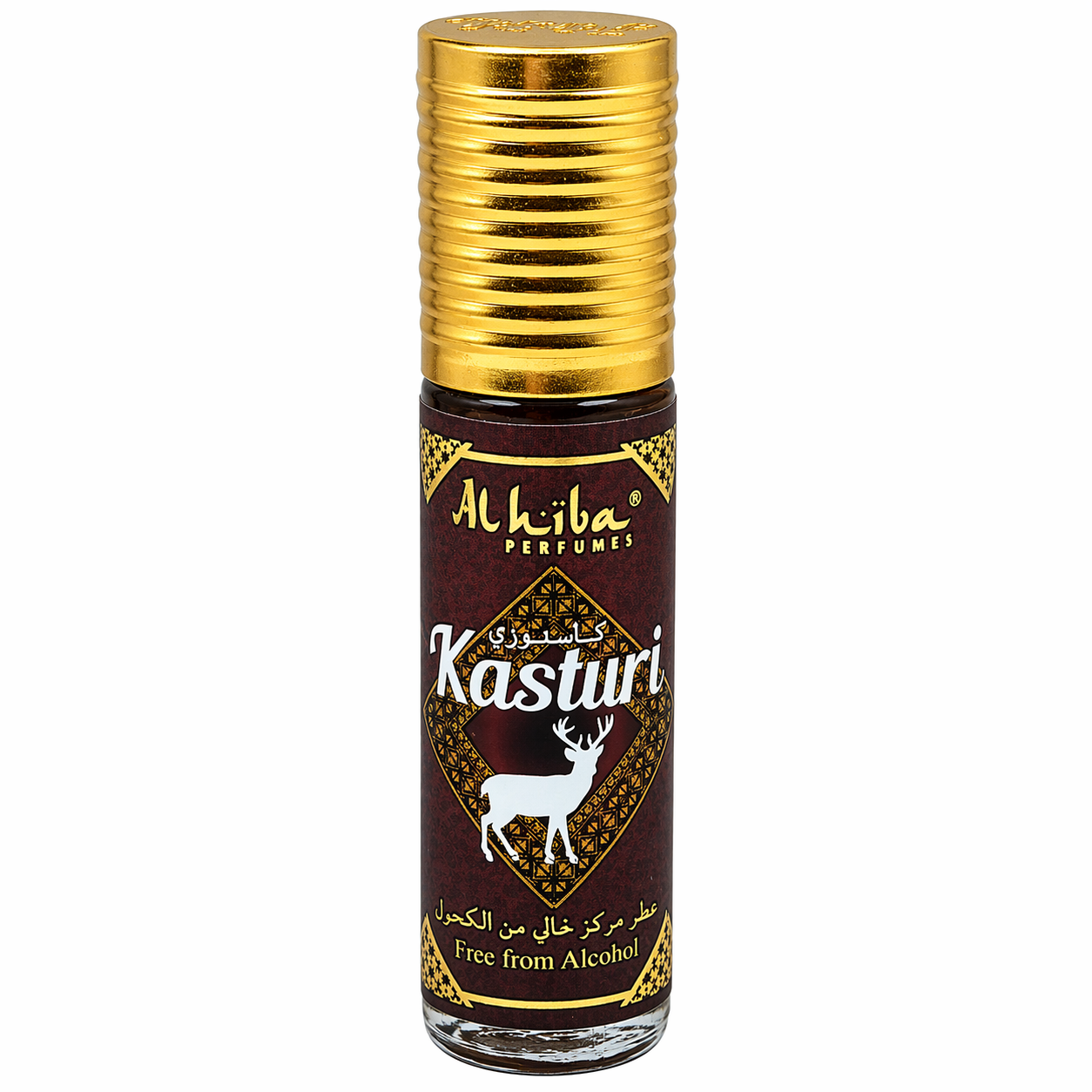 Alhiba Roll On Perfume Kasturi (6ml)(Pack of 2)
