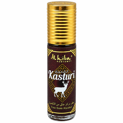 Alhiba Roll On Perfume Kasturi (6ml)(Pack of 2)