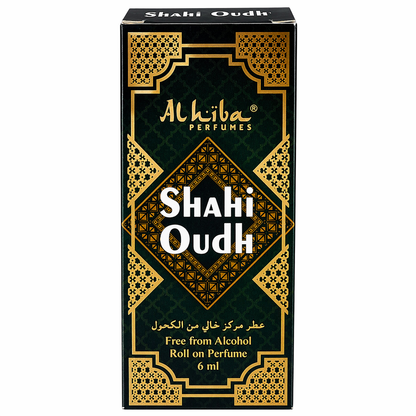 Alhiba Shahi Oudh Roll On Perfume 6ml