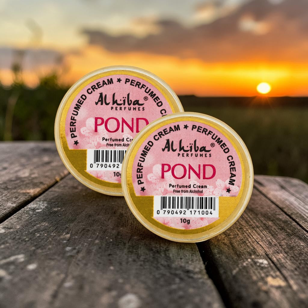 Alhiba Perfume Body Cream Pond (10gm) (Pack of 2)