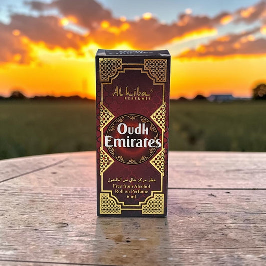 Roll On Perfume Alhiba Oudh Emirates 6ml