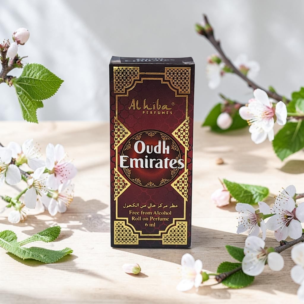 Perfume Alhiba Oudh Emirates Roll On 6ml
