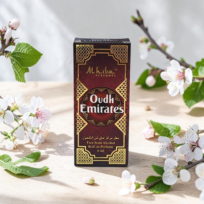 Perfume Alhiba Oudh Emirates Roll On 6ml