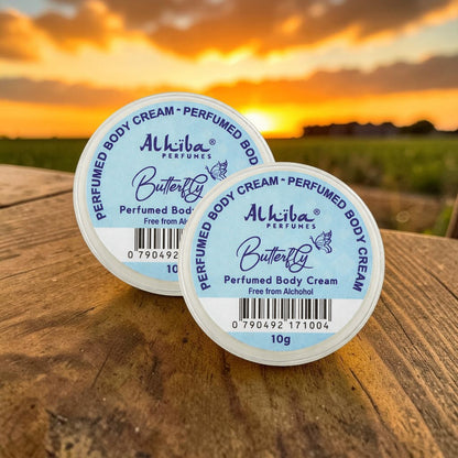 Alhiba Perfume Body Cream Butterfly (10gm) (Pack of 2)