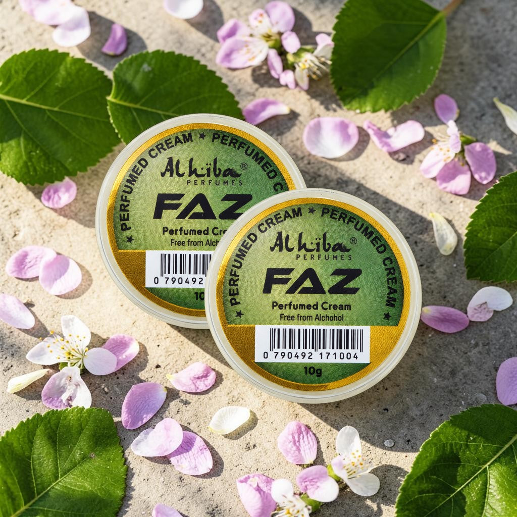 Alhiba Perfume Body Cream Faz (10gm) (Pack of 2)