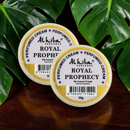 Alhiba Perfume Body Cream Royal Prophecy (10gm) (Pack of 2)
