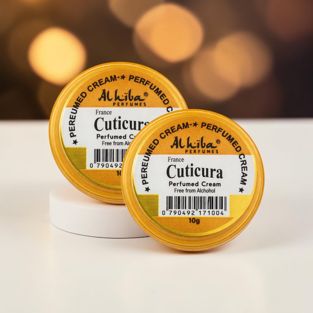 Alhiba Perfume Body Cream Cuticura (10gm) (Pack of 2)