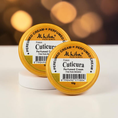 Alhiba Perfume Body Cream Cuticura (10gm) (Pack of 2)