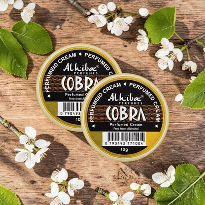 Alhiba Perfume Body Cream Cobra (10gm) (Pack of 2)