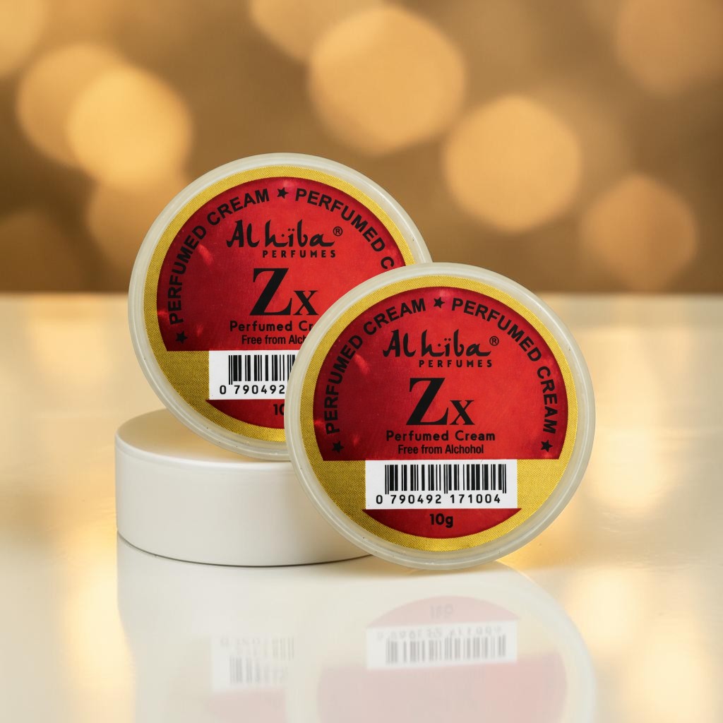 Alhiba Perfume Body Cream Zx (10gm) (Pack of 2)