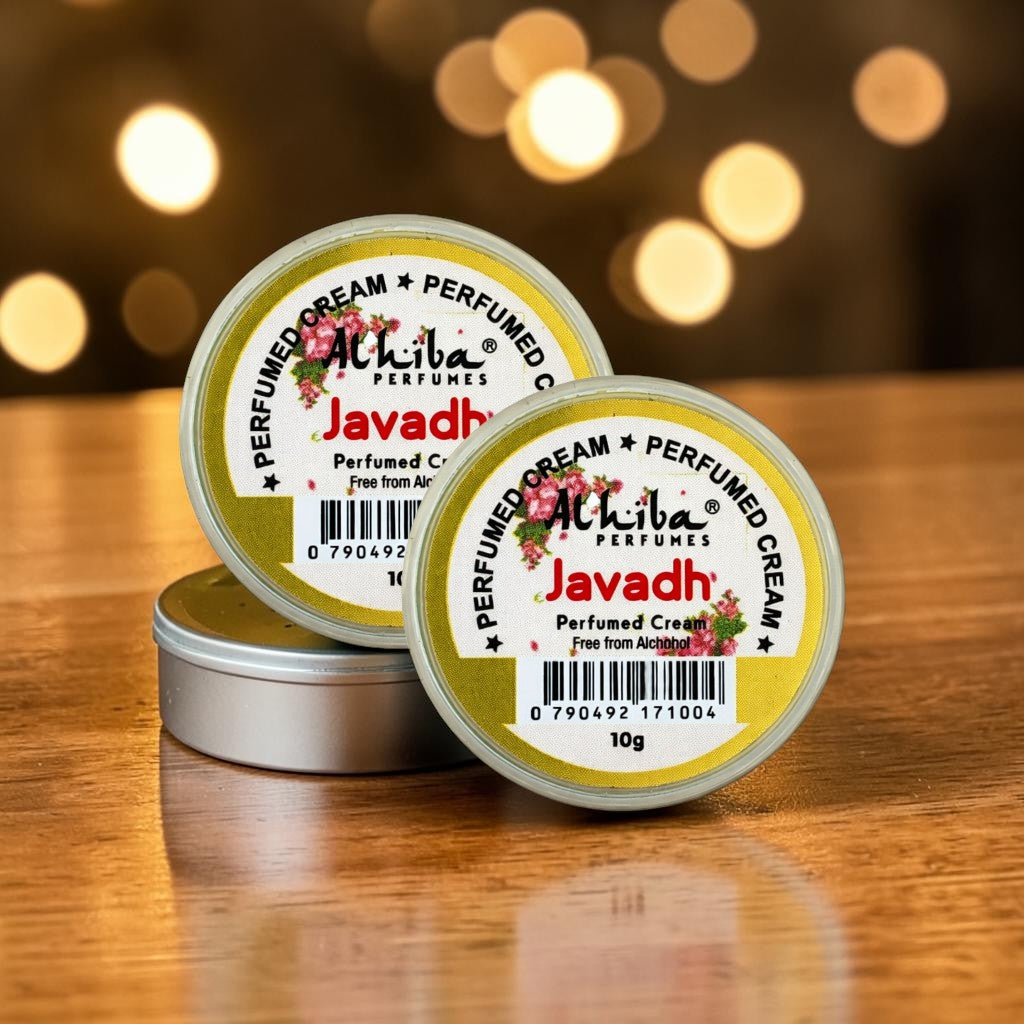Alhiba Perfume Body Cream Javadh (10gm) (Pack of 2)