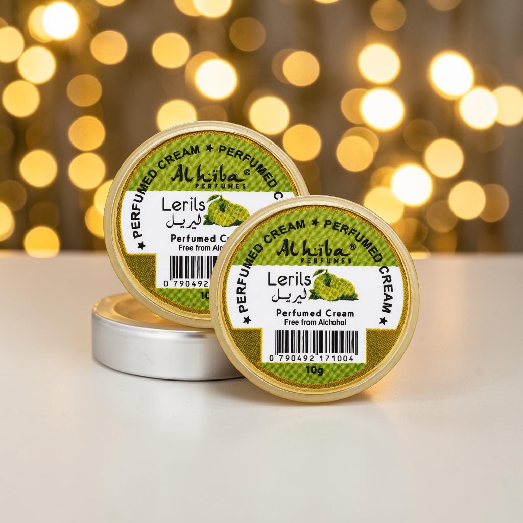 Alhiba Perfume Body Cream Lerils (10gm) (Pack of 2)