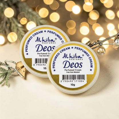 Alhiba Perfume Body Cream Deos (10gm) (Pack of 2)