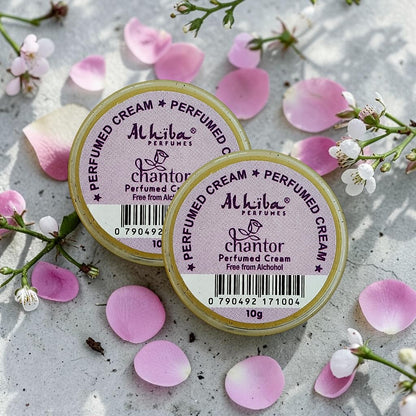 Alhiba Perfume Body Cream Chantor (10gm) (Pack of 2)