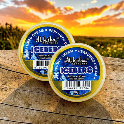 Alhiba Perfume Body Cream Iceberg (10gm) (Pack of 2)