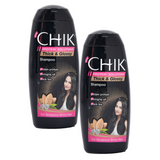 Chik Thick & Glossy Black Shampoo - 35ml (Pack Of 2)
