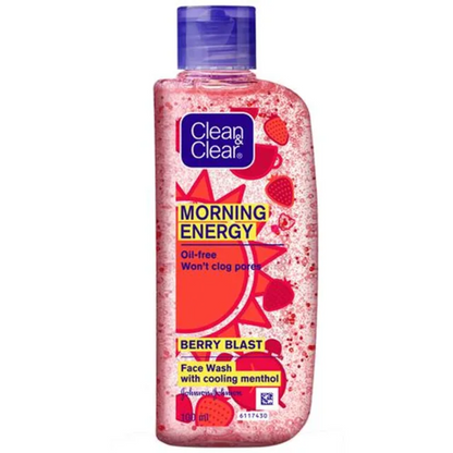 Clean & Clear Morning Energy Brightening Berry Face Wash 100 ml KartWalk