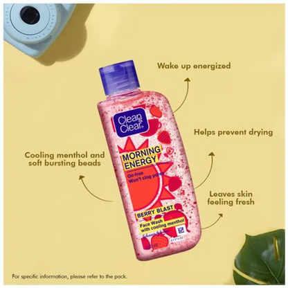 Clean & Clear Morning Energy Brightening Berry Face Wash 100 ml KartWalk