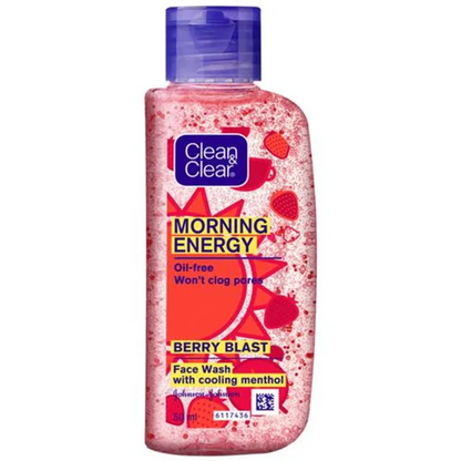 Clean & Clear Morning Energy Brightening Berry Face Wash 50 ml KartWalk