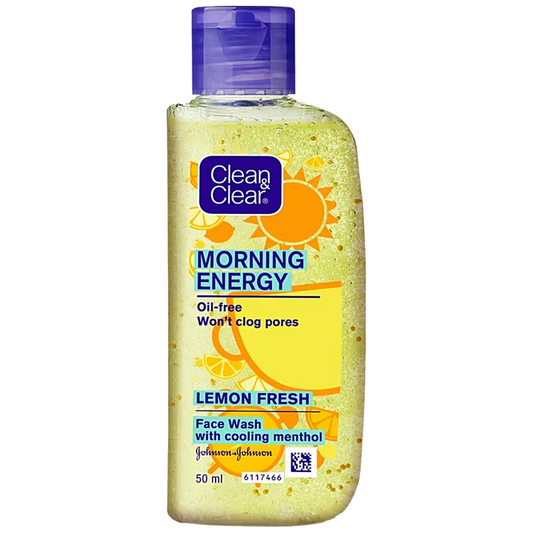 Clean & Clear Morning Energy Face Wash - Lemon Fresh 50 ml KartWalk