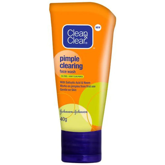 Clean & Clear Pimple Clearing Face Wash, Gentle Skin 40g KartWalk