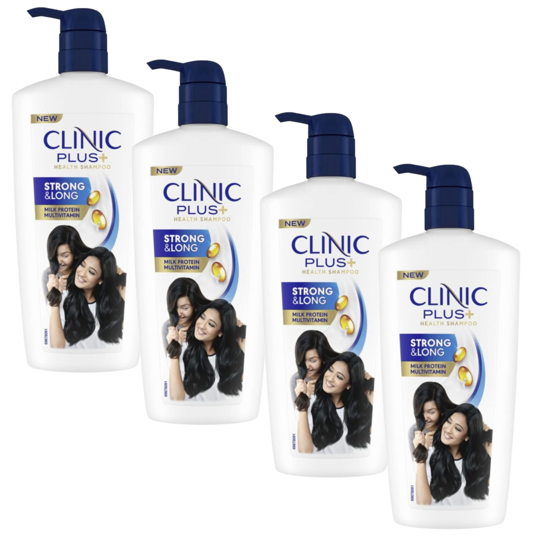 Clinic Plus Strong & Long Health Shampoo - 650ml (Pack Of 4) KartWalk