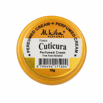 Alhiba Cuticura Perfume Body Cream 10g