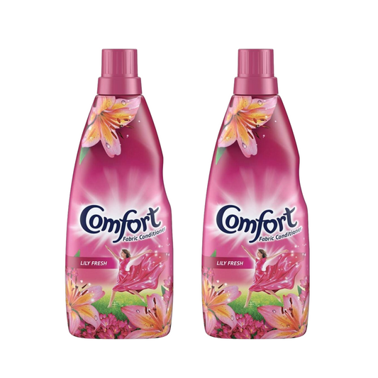 Comfort Fabric Conditioner Lily Fresh - Pack Of 2 (860ml)