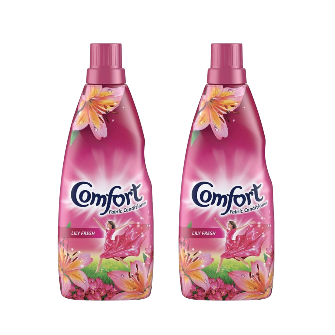 Comfort Lily Fresh Fabric Conditioner - 860ml (Pack Of 2)