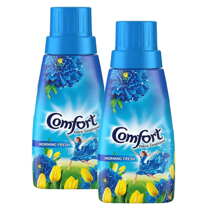 Comfort Morning Fresh Fabric Conditioner - 220ml (Pack Of 2) KartWalk