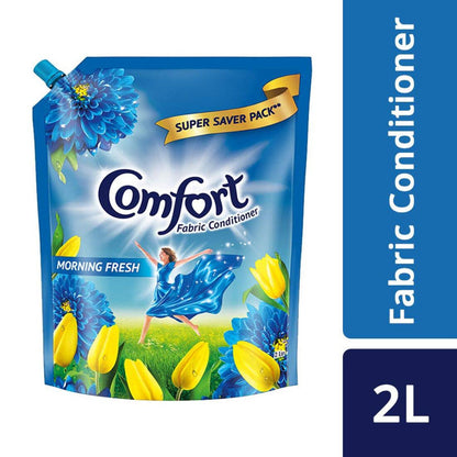 Comfort Morning Fresh Fabric Conditioner - 2L (Pack Of 2) KartWalk