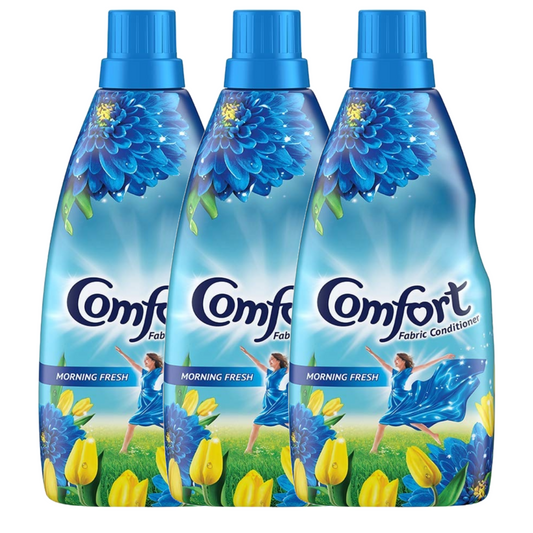 Comfort Morning Fresh Fabric Conditioner - 860ml (Pack Of 3) KartWalk