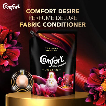 Comfort Perfume Deluxe After Wash Fabric Conditioner Desire - 2L KartWalk