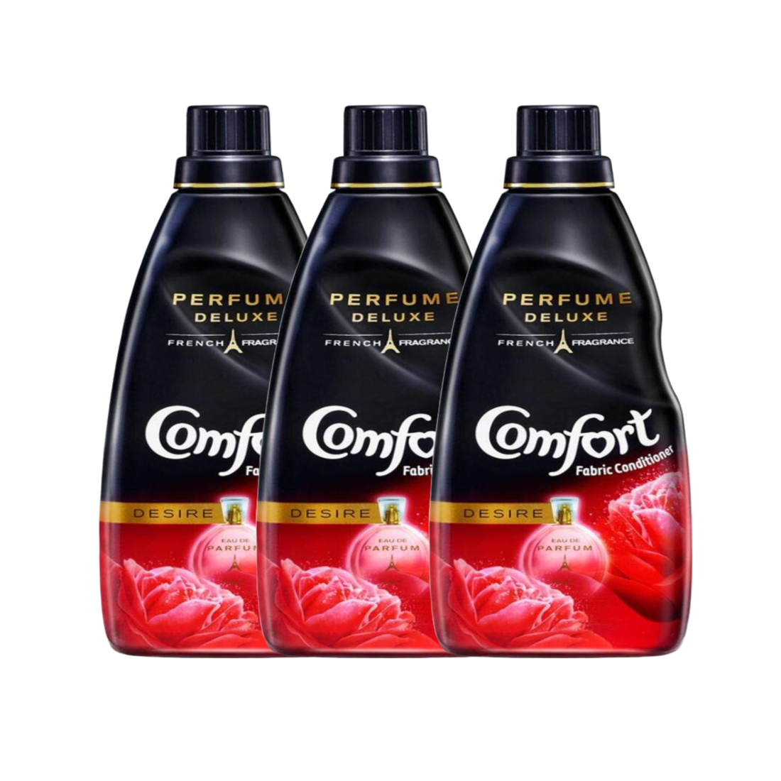 Comfort Perfume Deluxe Desire Fabric Conditioner - 860ml (Pack Of 3)