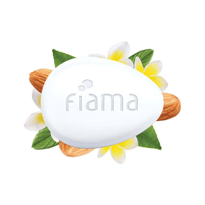 Fiama Frangipani & Almond Cream Moisturising Gel Bar 125g Pack of 3