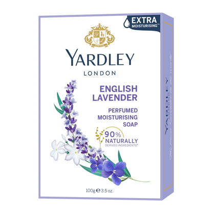 Yardley London English Lavender Luxury Soap 100g Without Box