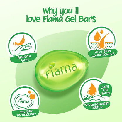 Fiama Lemongrass & Jojoba Smooth Skin Gel Bar 125g